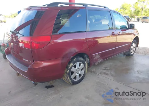 2004 Toyota Sienna Le из США, поврежденный, VIN 5TDZA23CX4S128724